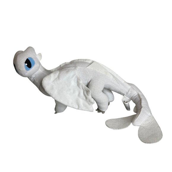 DreamWorks How to Train Your Dragon Toothless & Light Fury Large Plush Dragons - Picture 3 of 6